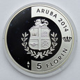 250. Aruba, 5 florenów 2014, Karnawał