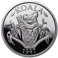 Medal, Australia 1997 - Koala, Uncja srebra