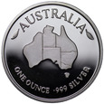 Medal, Australia 1997 - Koala, Uncja srebra