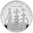 Wielka Brytania 5 funtów 2023, Koronacja Karola III