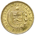Peru 1 Libra 1918, Indianin, st. 1/1-