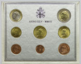 25. Watykan, Euro Set 2003, Jan Paweł II, blister