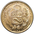Peru 50 Soles 1966, Złoto, st. 1/1-