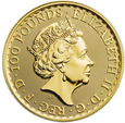 Wielka Brytania 100 Funtów 2020 - Britannia, Uncja Złota