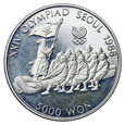 Korea Płd. 5.000 Won 1986, Igrzyska Seul, przeciąganie liny, st. L-