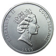 Cook Islands 100 Dolarów 2009, Bounty, uncja platyny, st. 1