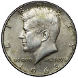 USA 1/2 Dolara 1968, Kennedy Half Dollar, st. 2+