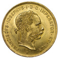 Austria 4 Floreny / 10 Franków 1892 - NB, Złoto