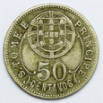 192. Wyspa Świętego Tomasza, 50 centavos 1929, st. 3+