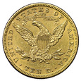USA 10 Dolarów 1892, Złoto, stan 2