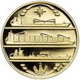 Medal MW, 50 lat Stoczni Szczecińskiej, uncja czystego złota, st. L