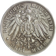 Niemcy (Hamburg) 3 Marki 1914 J 