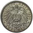 Niemcy (Badenia) 2 Marki 1906 - 50. Rocznica Ślubu 