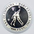 111c. Hiszpania, 2.000 peset 1990, Olimpiada, Barcelona 1992, st. L