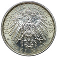 Prusy 2 Marki 1913, Wilhelm II, mundur, st. 1/1-