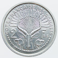 612. Dżibutti, Somaliland, Francja, 2 franki 1959