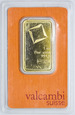 Valcambi, Szwajcaria, sztabka złota 1 uncja, st. 1