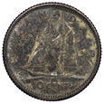 Kanada 10 Centów 1963, Żaglowiec, st. 2-