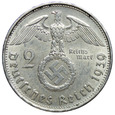 Niemcy 2 Marki 1939-E, Hindenburg, st. 2/2+