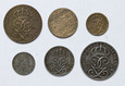 Zestaw monet Szwecja, 6 sztuk