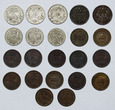 Zestaw monet, Austria, 22 sztuki, 72g