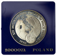 Polska 20 000 Złotych 1989 - MŚ w piłce nożnej Włochy 1990
