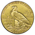 USA 2 1/2 Dolara 1928, Indianin, st. 2