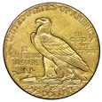 USA 2 1/2 Dolara 1927, Indianin, st. 2/2-