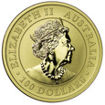 Australia 100 Dolarów 2020, Kangur, uncja czystego złota, st. 1