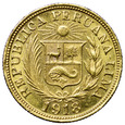 Peru 1 Libra 1918, Indianin, st. 1-
