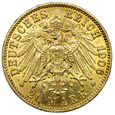 Niemcy, Prusy 20 marek 1906 A, Wilhelm II, st. 2+