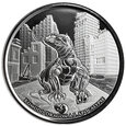 Tokelau 2 dolar 2022, Komodo Dragon A.I. Apocalypse