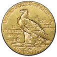 USA 2 1/2 Dolara 1915, Indianin, st. 2/2-
