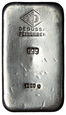 Degussa, srebrna sztabka, 1 kilogram, Ag999, st. 1-