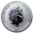 Cook Islands 1 Dolar 2017, Bounty, uncja czystego srebra