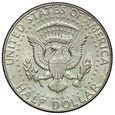 USA 1/2 Dolara 1968, John F. Kennedy, st. 2/2+