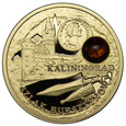 Niue 5 Dolarów 2008 - Kaliningrad - Szlak Bursztynowy, Złoto