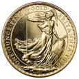 Wielka Brytania 100 Funtów 1996, Britannia, Uncja Złota, st. 1/1-