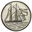 Kajmany 25 Centów 2008 - KM# 134