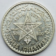 418. Maroko, 500 franków 1956, Mohammed V