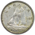 Kanada 10 Centów 1968, Żaglowiec, st. 3+