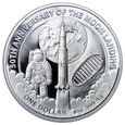 Australia 1 Dolar 2019 - Lądowanie na Księżycu, Uncja srebra, st. L