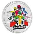 Niue 2 dolary 2023, 30-lecie Power Rangers