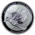 Australia 1 Dolar 2018, Kookaburra, st. 1, uncja czystego srebra