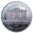 Austria 1,5 Euro 2013, Filharmonicy, ZŁOCONA, uncja czystego srebra