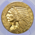 USA 5 Dolarów 1912, Indianin, PCGS MS62