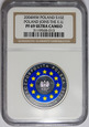 Polska 10 złotych 2004 - Wstąpienie Polski do UE NGC PF69