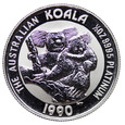 Australia 50 Dolarów 1990, Koala, 1/2 uncji czystej platyny, st. 1