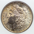 USA 1 dolar 1881 S, Morgan Dollar, NGC MS64
