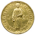 San Marino 20 Lirów 1925, st. 1/1-